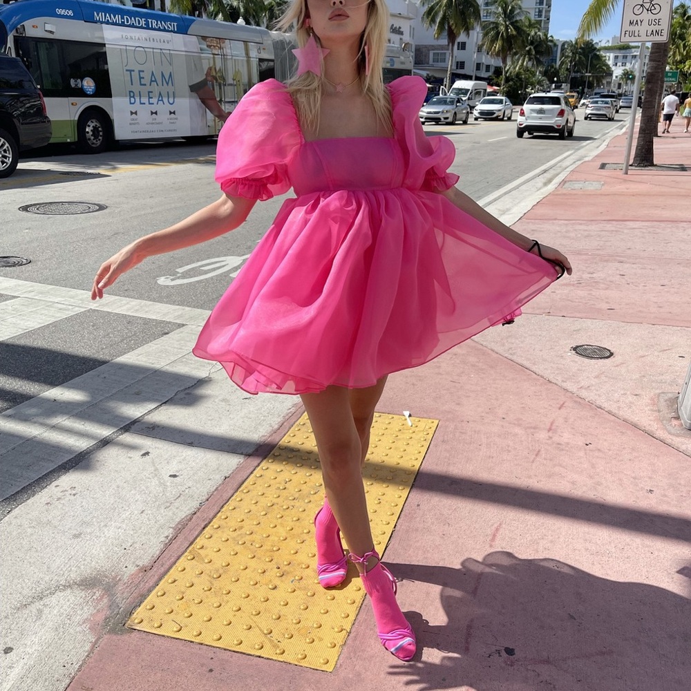 NWT Selkie Cali Puff Dress